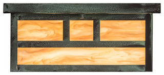 16 Square Hyde Park Double Bar Mission Flushmount