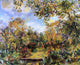 Pierre Auguste Renoir Beaulieu Landscape, 20"x25" Wall Decal