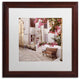 Alan Blaustein 'Provence I' Art, Wood Frame, White Mat, 16x16