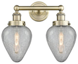 Innovations Geneseo 2 15" Bath Vanity-Light Antique Brass