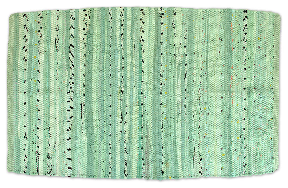 DII Rag Rug Multi Mint 50x80Cm