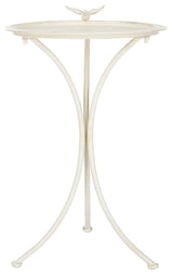 Safavieh Kensi Bird Bath, Pearl White