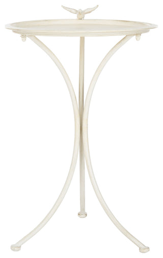 Safavieh Kensi Bird Bath, Pearl White