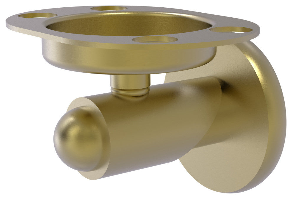 Soho Collectin Tumbler and Toothbrush Holder, Satin Brass