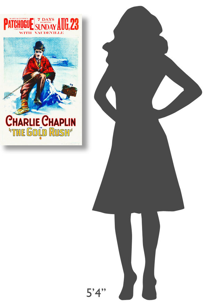 Charlie Chaplin, The Gold Rush, 1925, 19x30
