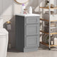 Vanity Art Vanity Cabinet, 15", Silver
