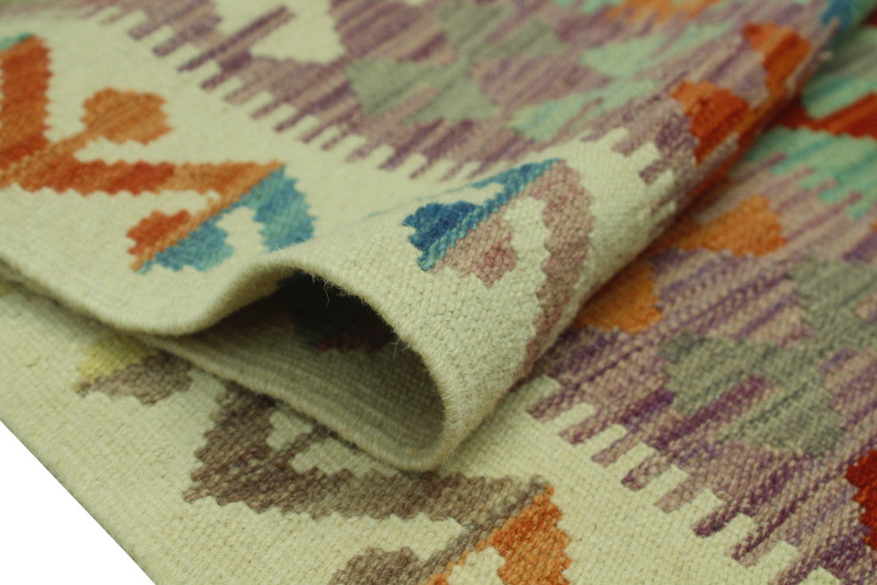 Sangat Kilim Jalil Ivory Rug