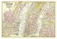 "New York, Brooklyn, Jersey City, 1891" Print by Frederick W. Beers, 46"x32"