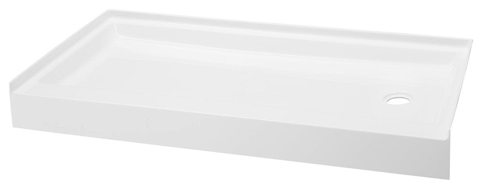 Swiss Madison SM-SB527 Voltaire 60" x 34" Rectangular Shower Base - Glossy