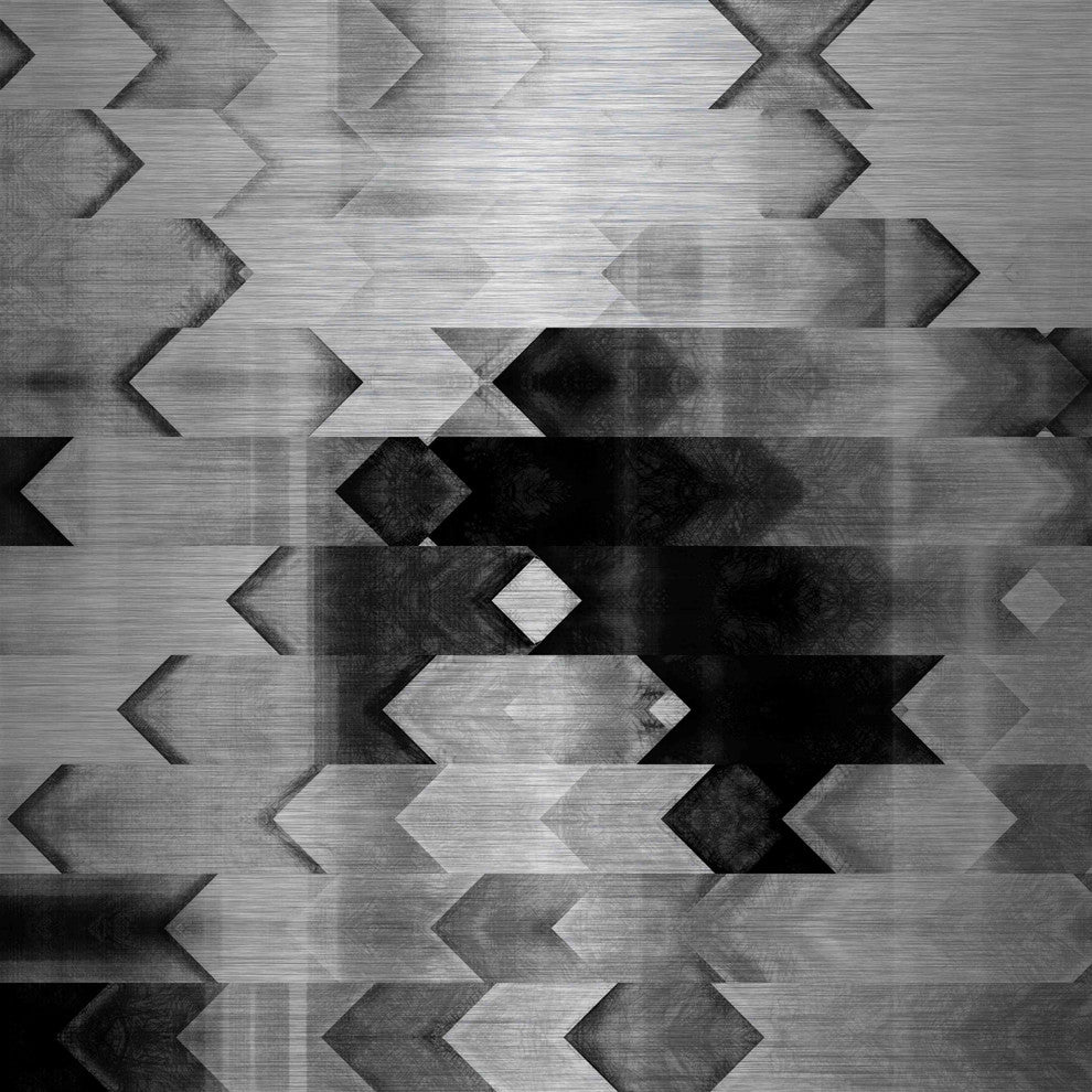 "Rejected Exclusion" Painting Print on Brushed Aluminum