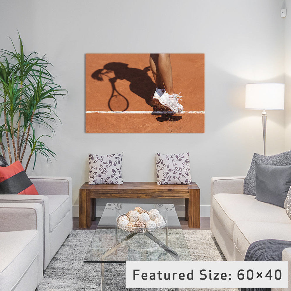 "1st Serve" by Herve Loire, 26x18x1.5