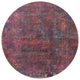 Ahgly Company Indoor Round Mid-Century Modern Area Rugs, 5' Round