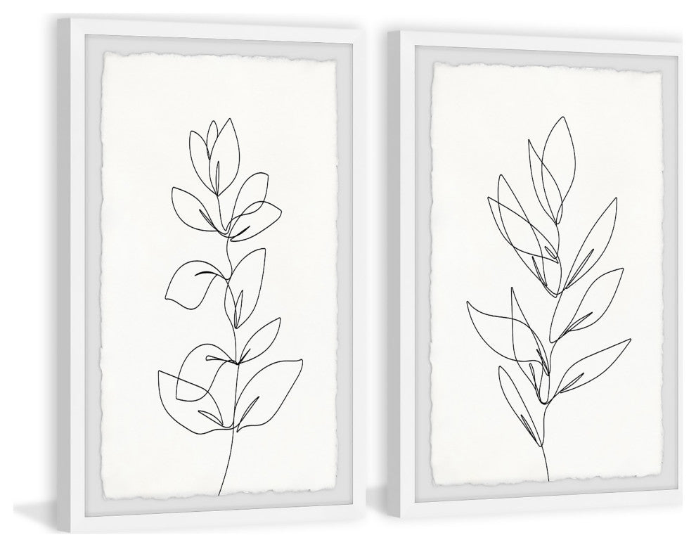 Where Leaves Blossom Diptych, 2-Piece Set, 8x12 Panels