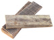 HomeRoots Pack of 6 Rustic Natural Weathered Grey Wood Planks