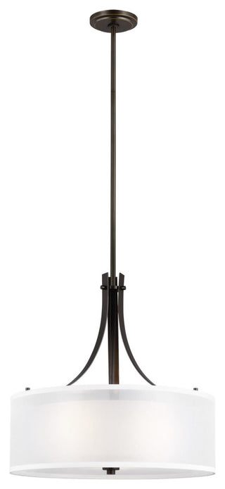 Generation Lighting 6537303EN3 Elmwood Park 3 Light 19"W LED - Bronze
