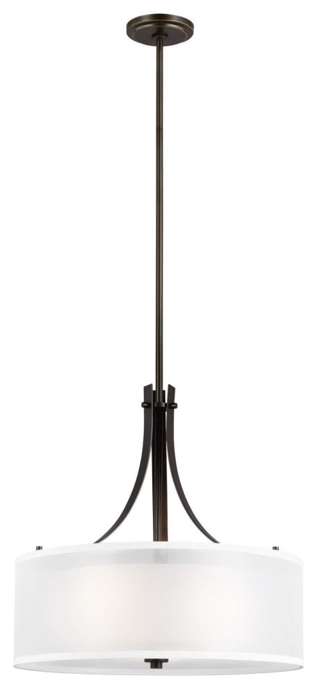 Generation Lighting 6537303EN3 Elmwood Park 3 Light 19"W LED - Bronze