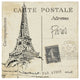 "Postcard Sketches III" Digital Paper Print by Anne Tavoletti, 32"x32"
