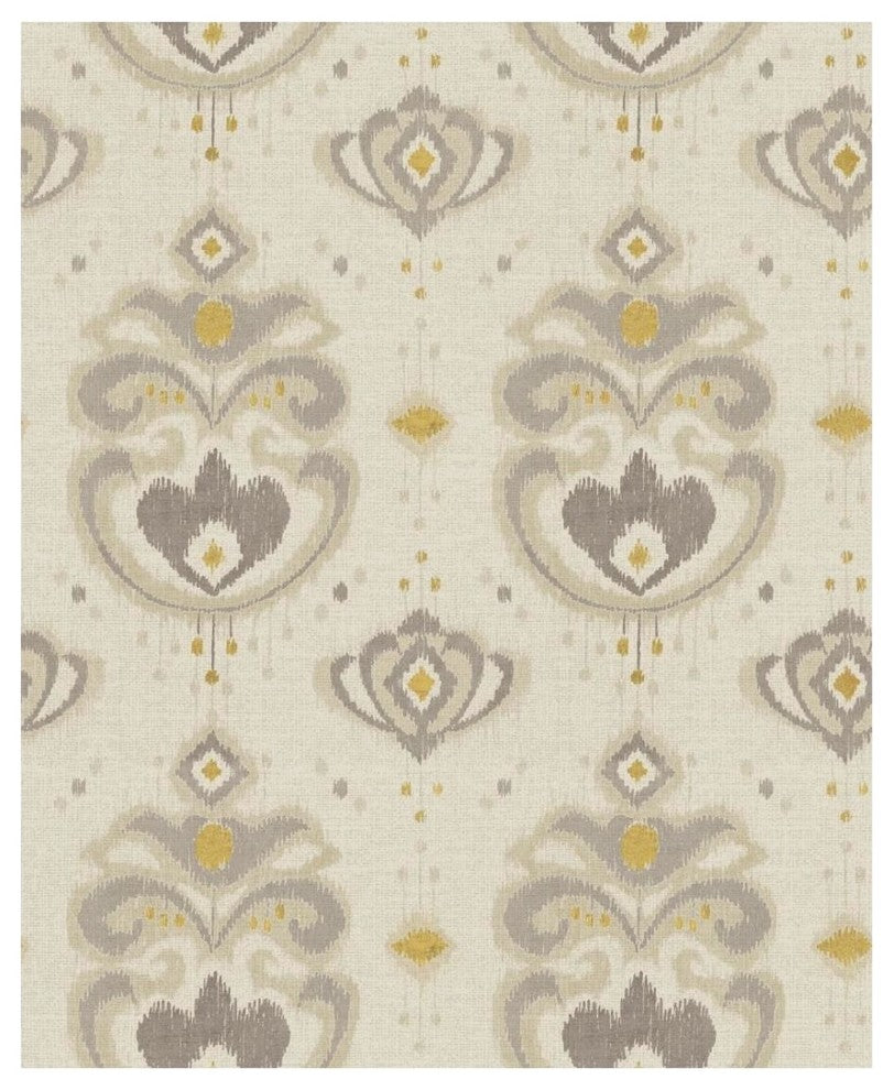 "Ikat Beauty Patterns" Digital Paper Print by Daphne Brissonnet, 22"x26"