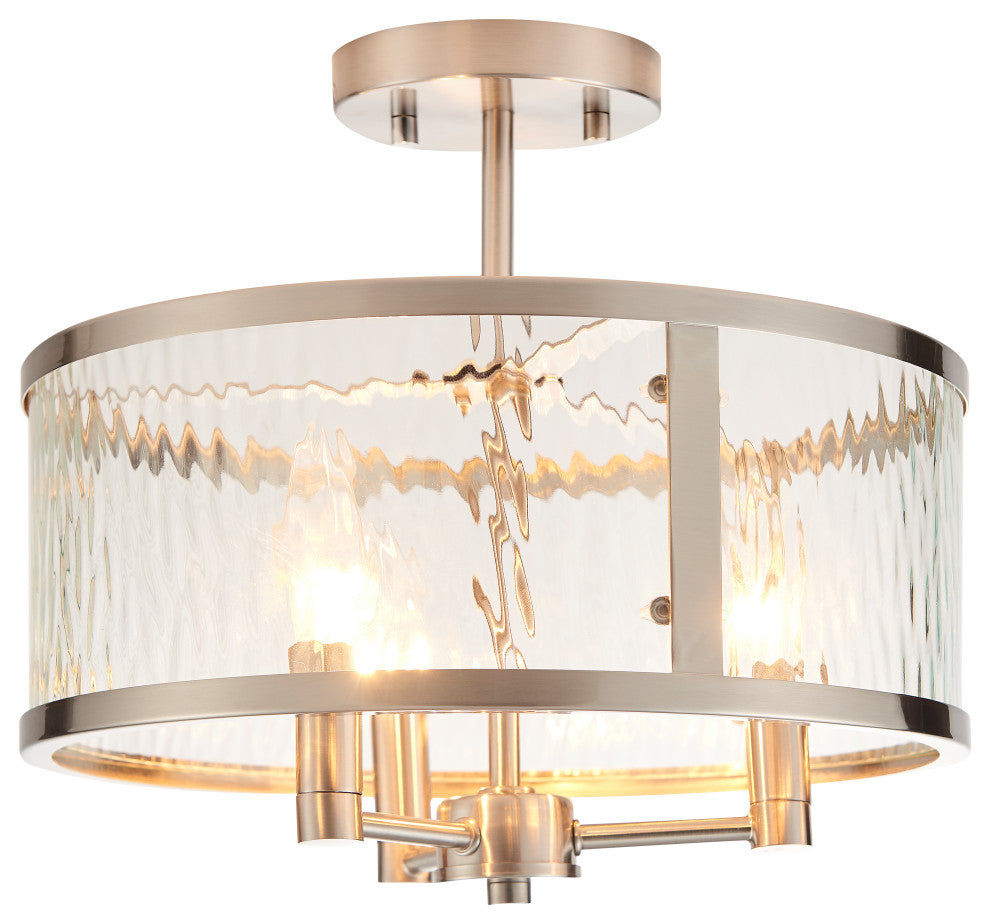 Merrick 3 Light 16.93' Diamter Flushmount Mount Ceiling Fixture