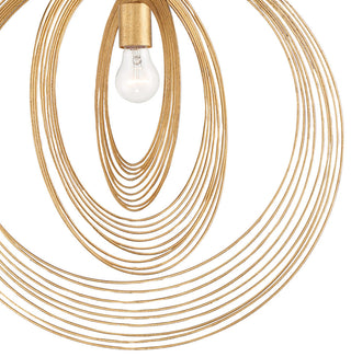 Doral 1 Light Renaissance Gold Pendant