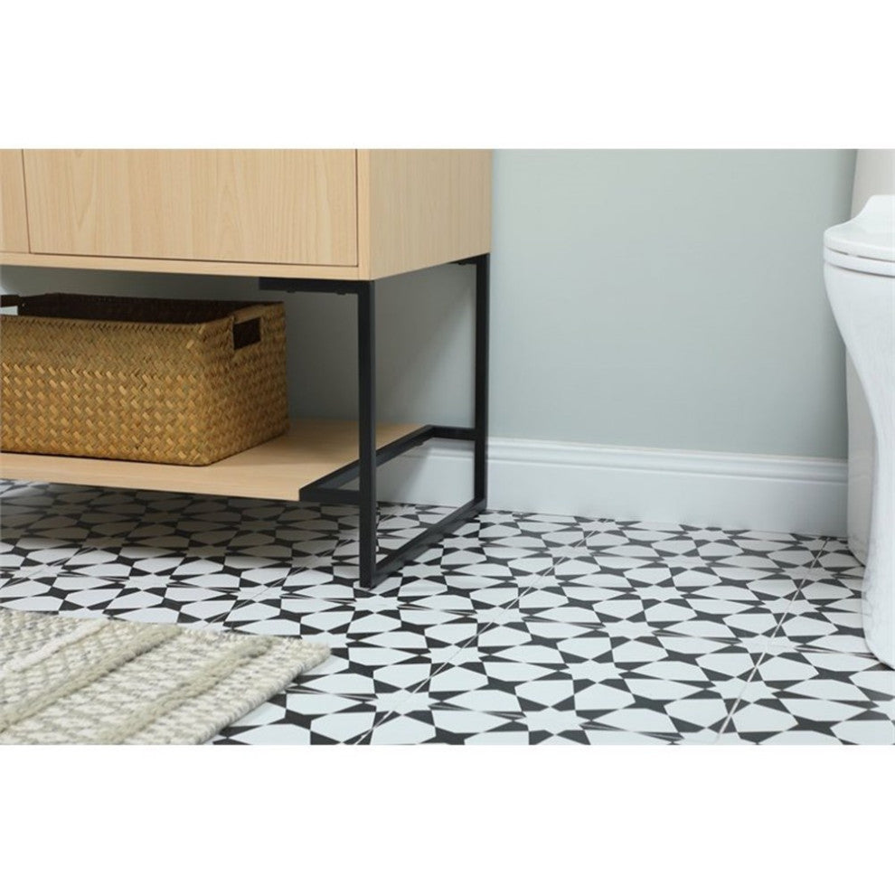 Elegant Decor Sloane Bathroom Vanity Maple