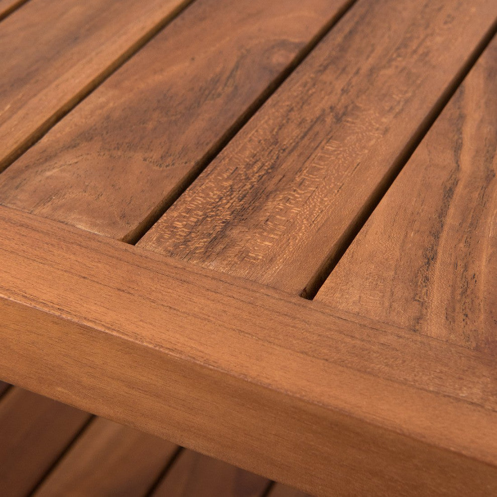 Teak Shower, Table