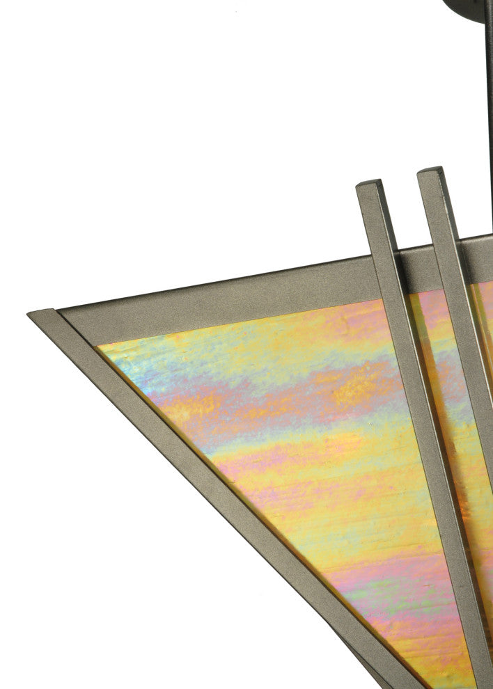 23 Square Zeta Semi-Flushmount