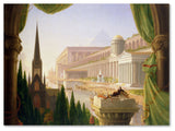 Thomas Cole 'Architects Dream' Canvas Art, 32 x 24