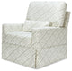 Sarah Flint x Namesake Crawford Swivel Glider in Eco-Performance Fabric, Green