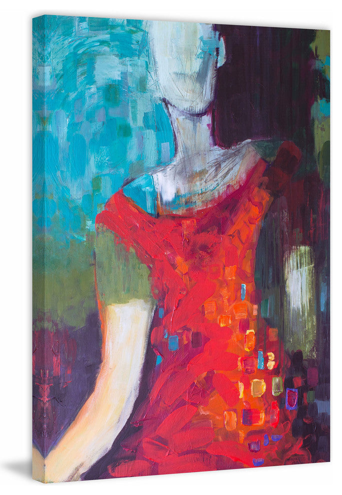 "Expecting You" Painting Print on Wrapped Canvas, 40x60