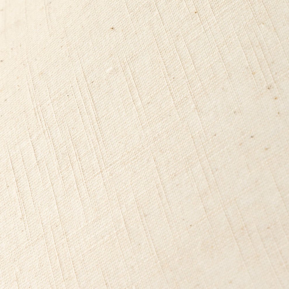 Seaton Table Lamp Iridescent Acid Wash, Cream Slub Linen