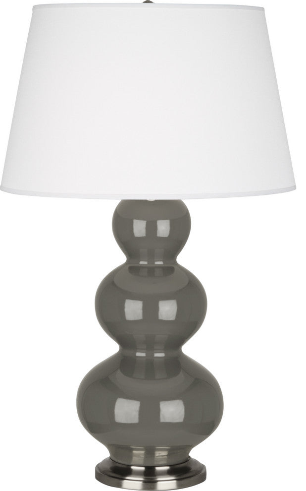 Robert Abbey RA-CR42X 1-Light Table Lamp, Triple Gourd