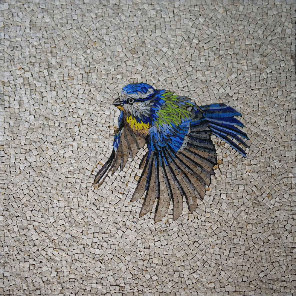 Bird Mosaic Art - Mural Mosaic