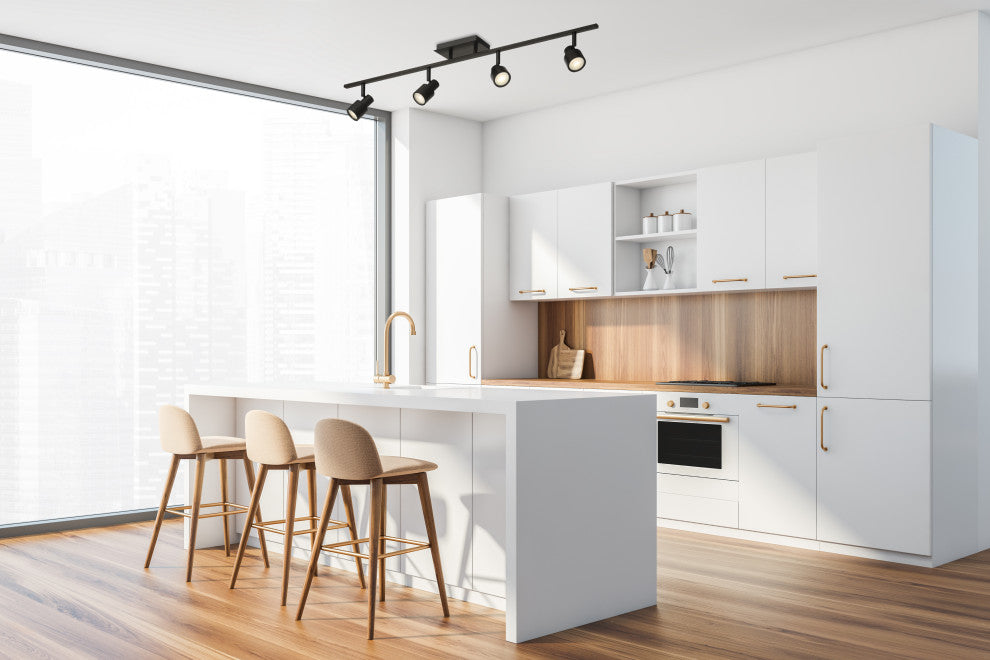 Lincoln LED Track, Brushed Steel