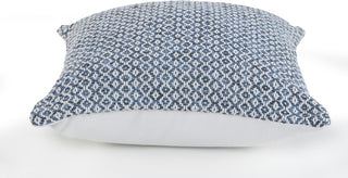 Blue Diamond Throw Pillow
