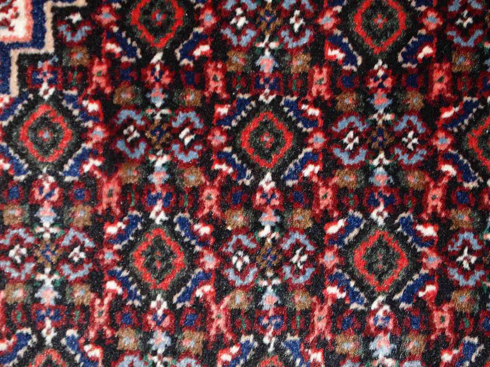 Handmade Vintage Persian Nain Rug, 2.5'x3.3', 76cmx100cm 1970s