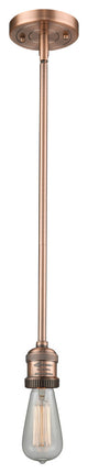 INNOVATIONS LIGHTING 201S-AC Bare Bulb 1 Light Mini Pendant