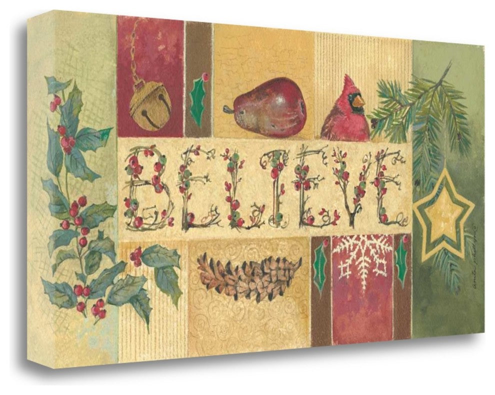 "Believe" By Anita Phillips, Giclee Print on Gallery Wrap Canvas, Ready to Hang