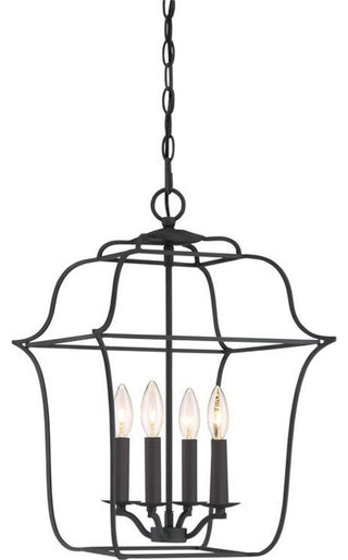 Gallery 4-Light Pendant, Royal Ebony