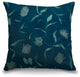 "Falling Floral Cool" Outdoor Pillow 20"x20"