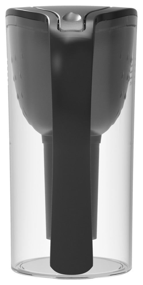 Drinkpod Ultra Premium Alkaline Water Filter Pitcher, 3.5L, Black