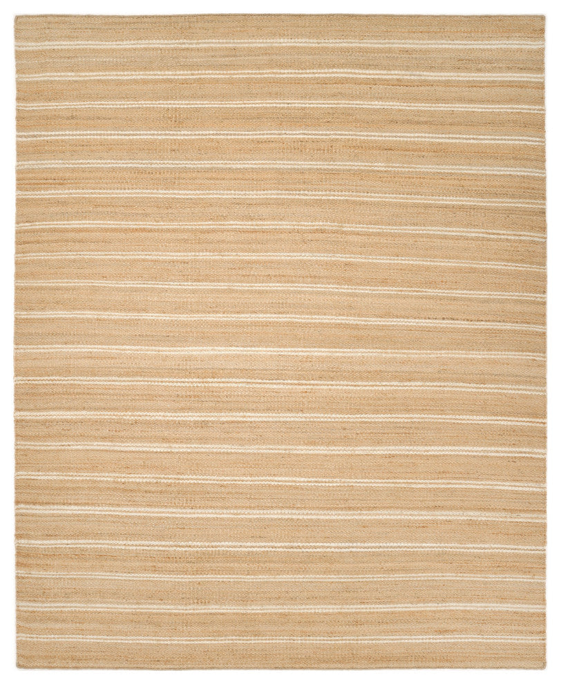 Lilly Handmade Area Rug Brown, 9' 0" X 12' 0"