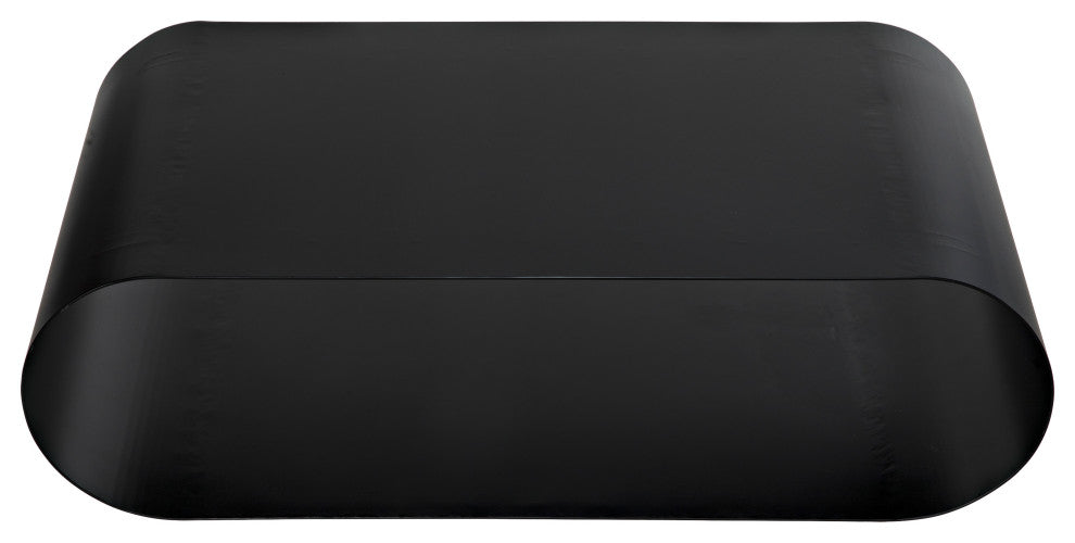 Hera Coffee Table, Black Metal