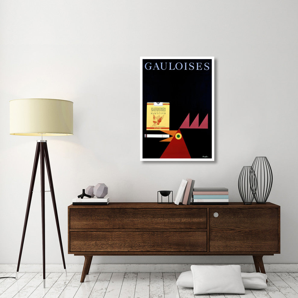 "Gauloises" Digital Paper Print by Donald Brun, 30"x42"