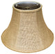 Royal Designs Shallow Bell Basic Lamp Shade, Burlap, 9x18x12