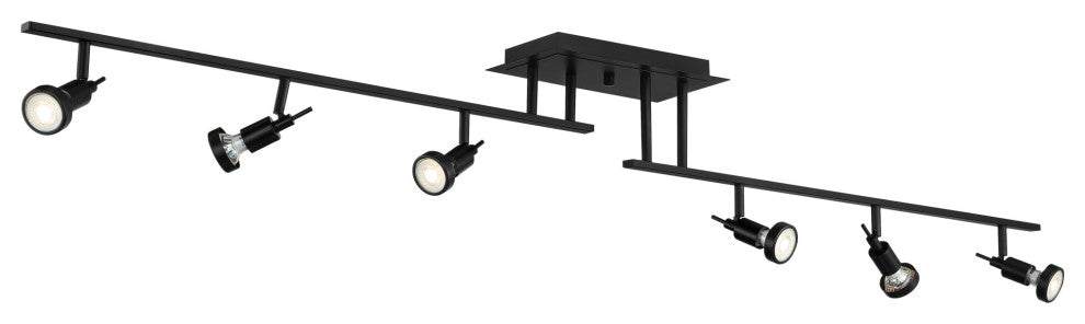 Access Lighting 52043LEDDLP Viper 6 Light 6"W LED Semi-Flush - Brushed Steel