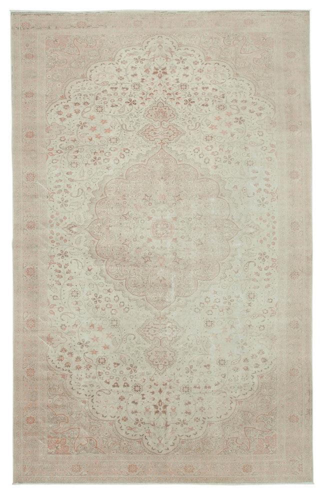 Rug N Carpet - Handmade Turkish 8' 0'' x 12' 10'' One-of-a-Kind Area Rug