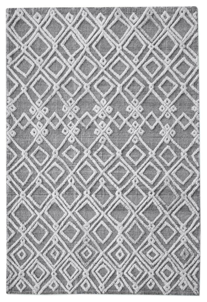 Uttermost Sieano GrayIvory 8 X 10 Rug