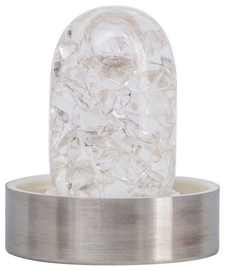 Water Bottle, VitaJuwel ViA Gemwater Bottle, Black Loop Caps, Diamonds