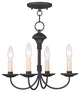 Heritage Chandelier, Black